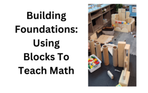 preschool math in block area