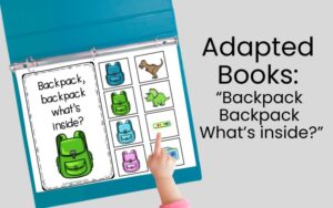 back to school adapted book
