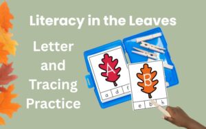 literacy in the leaves letter and tracing practice