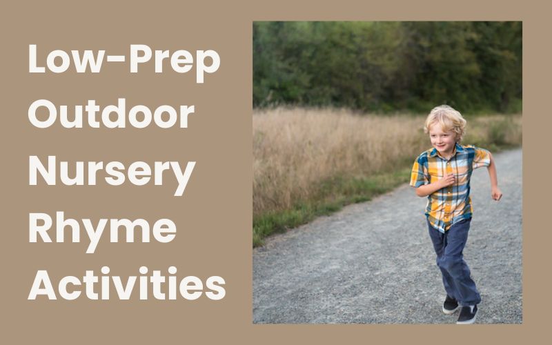 outdoor nursery rhyme activities